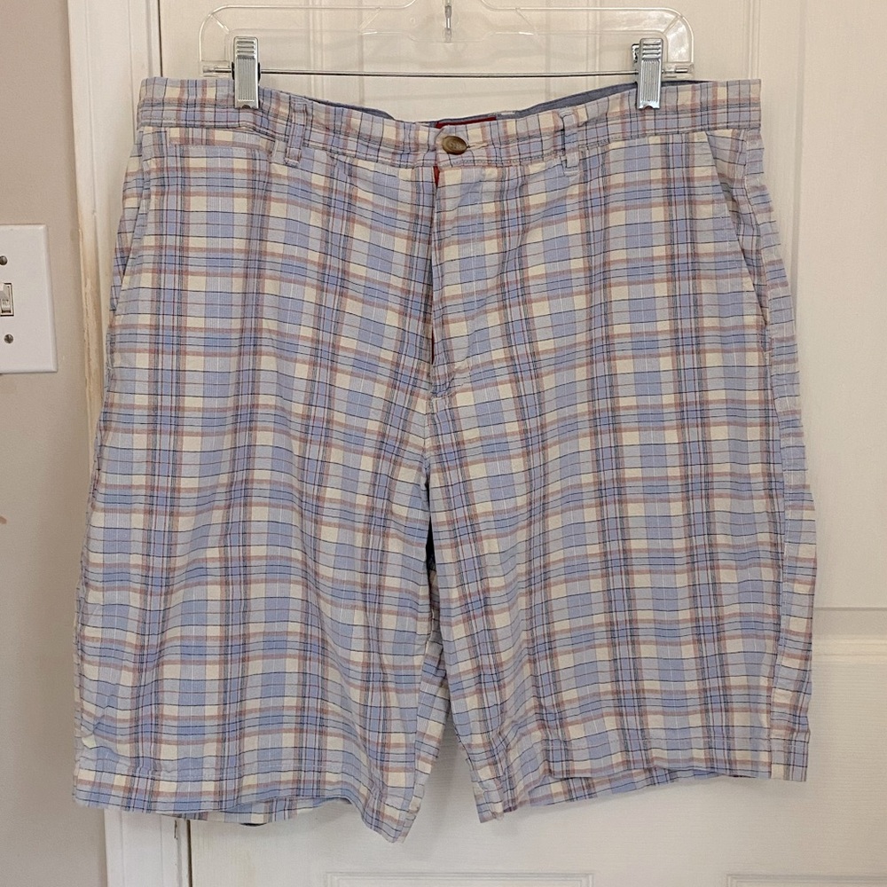 BOGO!!! Merona Men’s Flat Front Chino Shorts in Red, White, & Blue